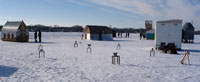 croquet ice field
