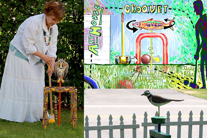 Art Croquet Summer